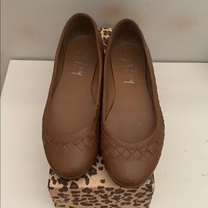 Fsny leather flats